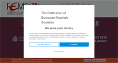 Desktop Screenshot of fems.org